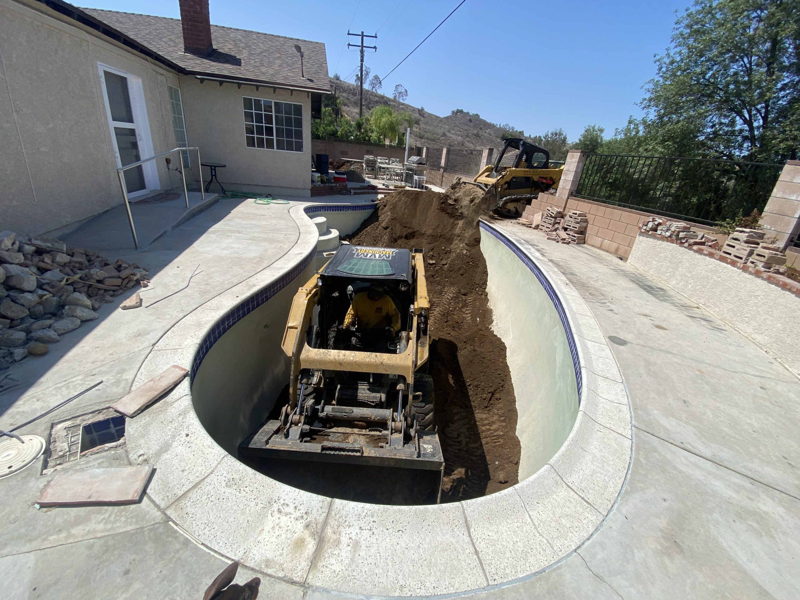 pool removal cost in Los Angeles