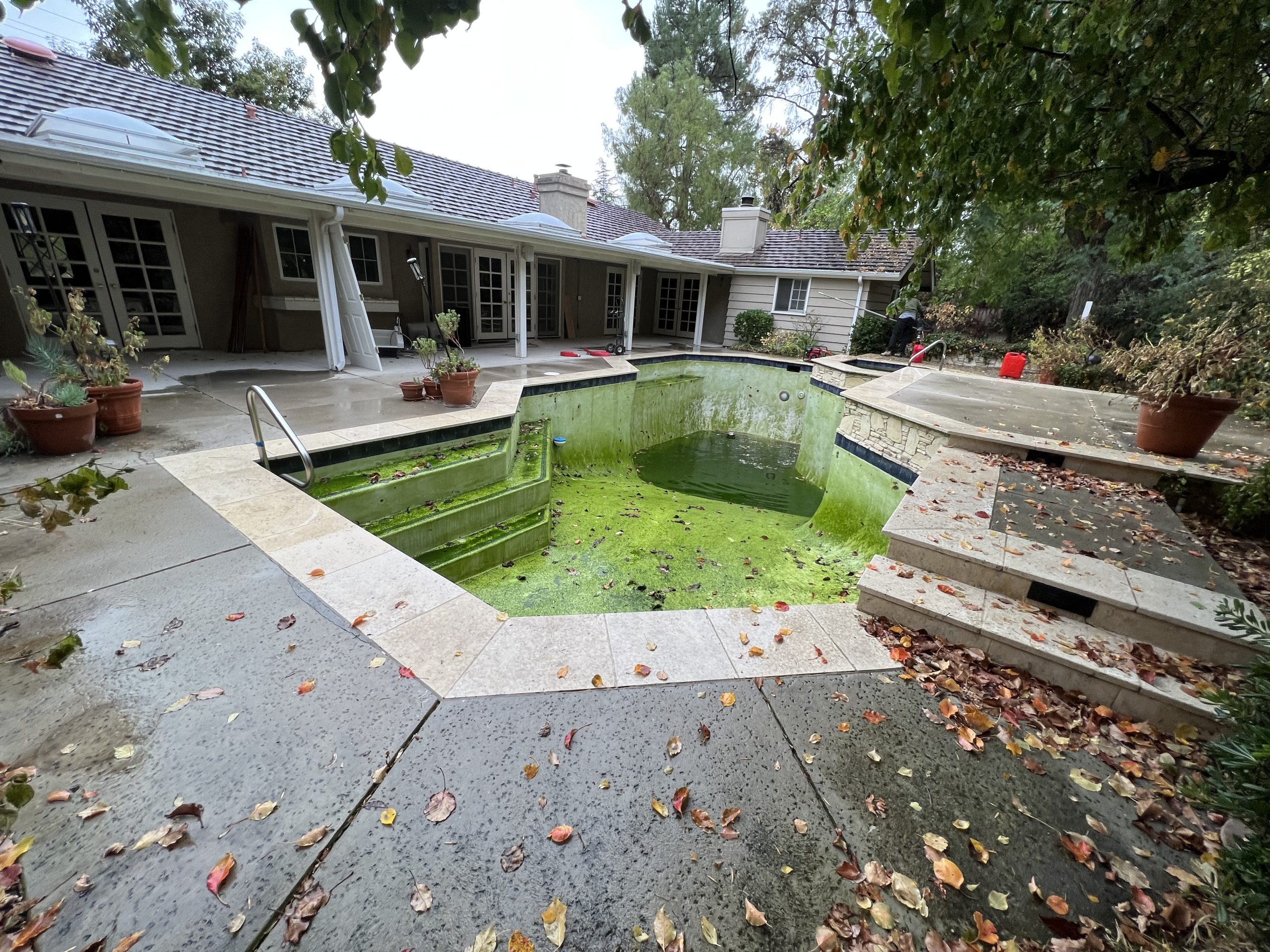 old pool in Los Angeles